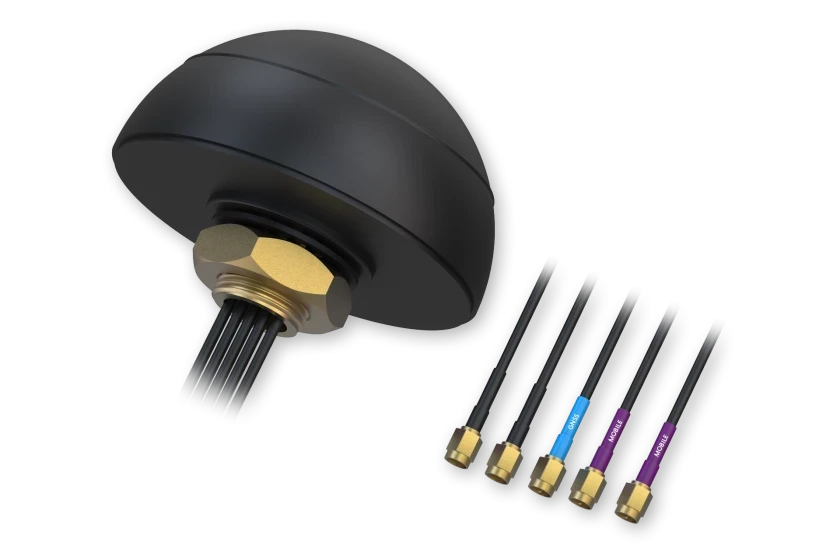 אנטנה גג TelTonika | PR1KCO28 | COMBO MIMO MOBILE/GNSS/WIFI ROOF SMA ANTENNA