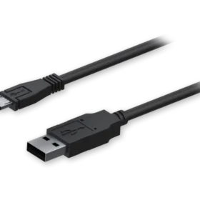 כבל USB 2.0 TYPE A ל-MICRO-USB TYPE B שחור TelTonika | PR2US08M