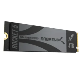 כונן פנימי SSD בנפח 4TB במהירויות גבוהות Sabrent | SB-RKT5-4TB | NVMe PCIe M.2 5.0