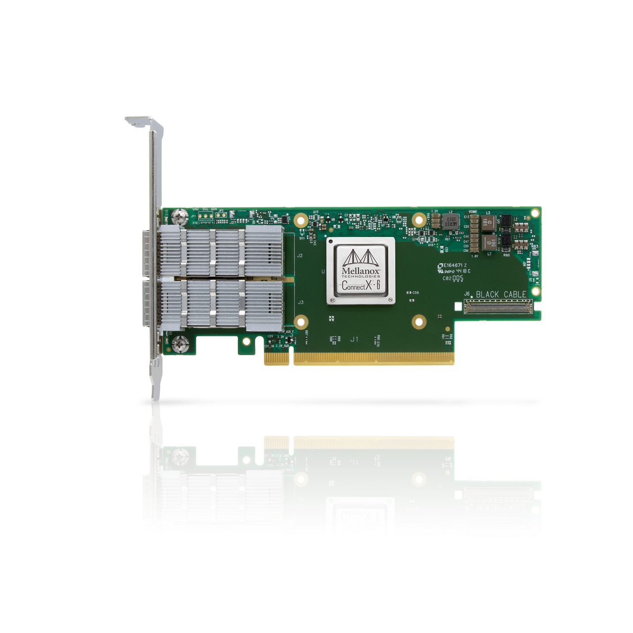 כרטיס ממשק רשת 200Gbps תומך בביצועים גבוהים NVIDIA | MCX653105A-HDAT-SP