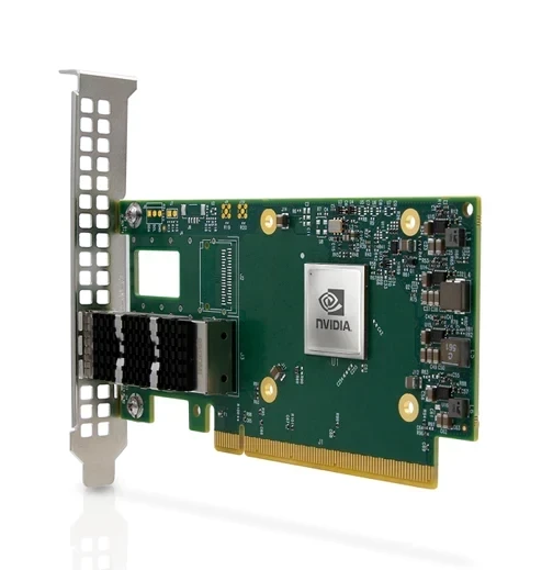 כרטיס ממשק רשת 50Gbps 12V תומך בביצועים גבוהים NVIDIA MCX545A-CCUN