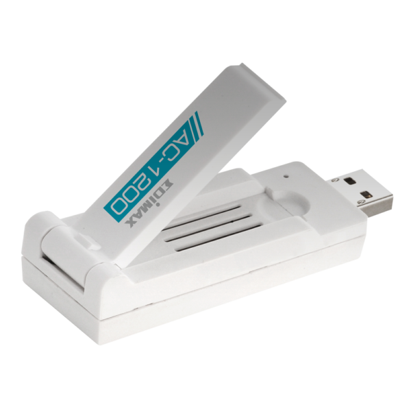 כרטיס רשת אלחוטי- חיבור USB תקן A1200 לבן Edimax | EW-7822UAC