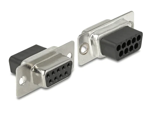 מעביר שקע D-Sub 9 Pin לשקע RJ50 נקבה DELOCK | 66472
