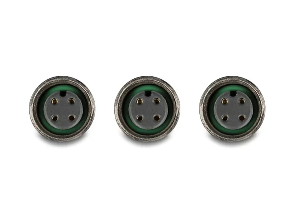 מפצל M12 T-Splitter IP67 שקע A-coded 4pin ל- 2 שקעים 4pin נ/נ DELOCK | 60566