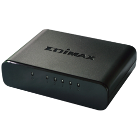 מתג 5 פורט שולחני 10100 פלסטיק שחור Edimax ES-3305P