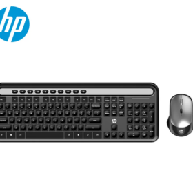 סט מקלדת עכבר HP אלחוטי חיבור USB דגם CS500 בצבע שחור HP | CS500