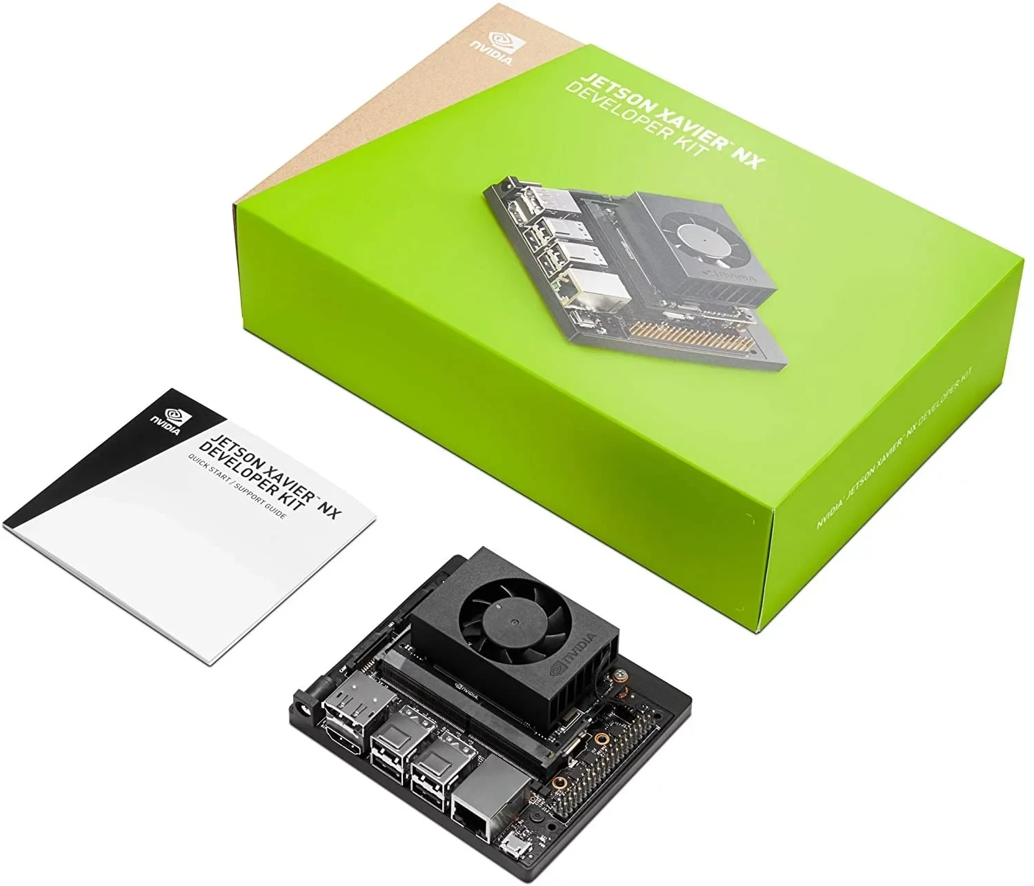 ערכת מפתחים של Jetson Xavier NX מופעל על ידי בינה מלאכותית NVIDIA | 945-82972-0040-000