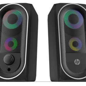 רמקול HP עם תאורת RGB אחורית חיבור USB\AUX כולל שקע מיני לאוזניות HP | DHE-6001