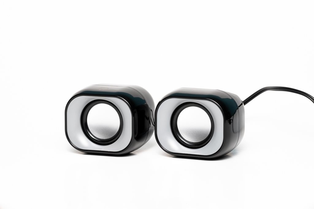 רמקולים למחשב חוטי חיבור USB בצבע שחור HP | DHS-2111 | 6W