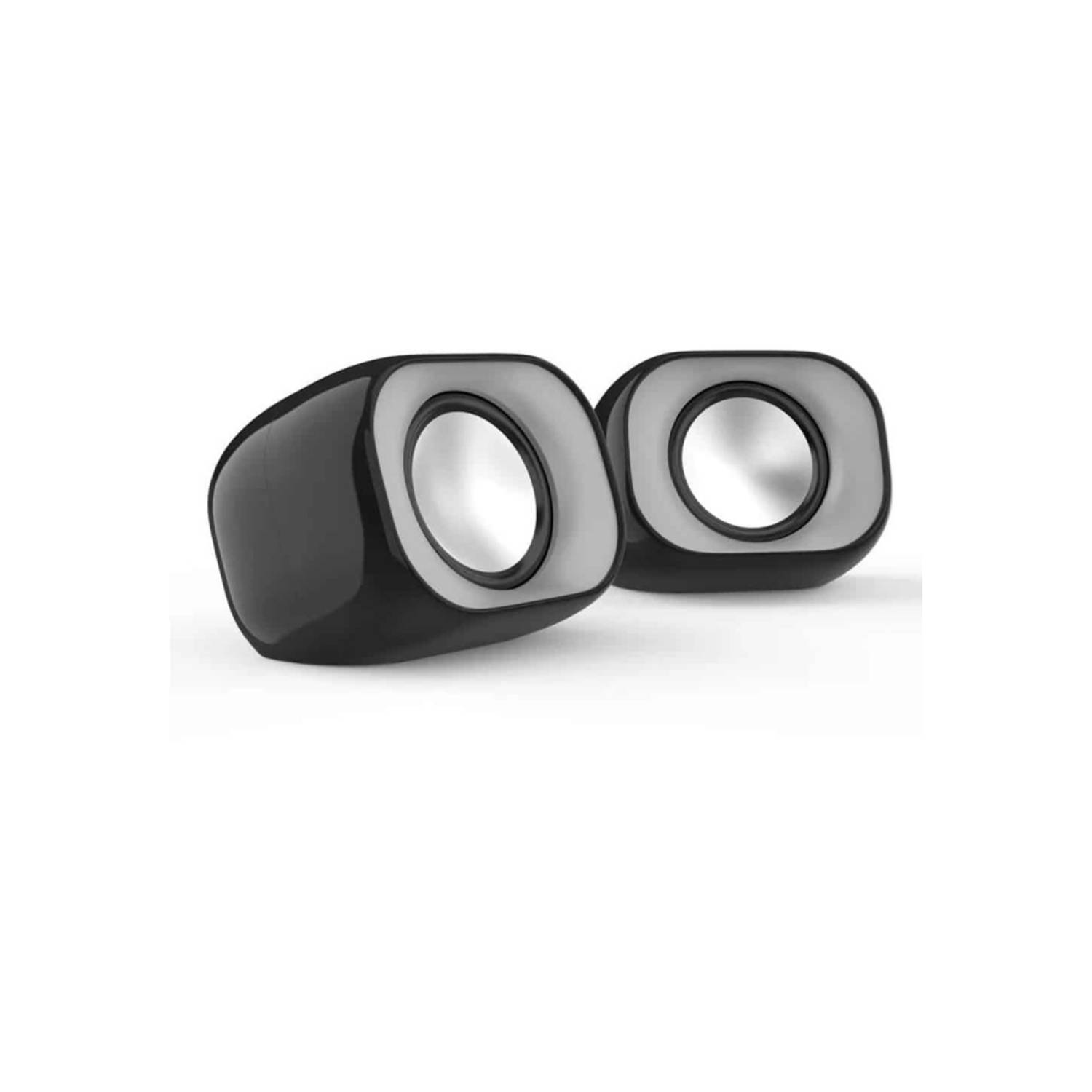 רמקולים למחשב חוטי חיבור USB בצבע שחור HP | DHS-2111 | 6W