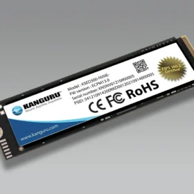 כונן מוצפן עצמי Opal SED30™ M.2 NVMe FIPS 140-2 בצבע שחור Kanguru | CIG-KSED300-NV-500G
