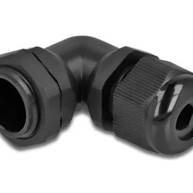 מגן כבלים PG11 מכופף 90° מוגן IP68 נגד מים DELOCK | 60296