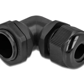 מגן כבלים PG16 מכופף 90° מוגן IP68 נגד מים DELOCK | 60333