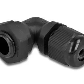 מגן כבלים PG7 מכופף 90° מוגן IP68 נגד מים DELOCK | 60292