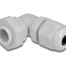 מגן כבלים PG9 מכופף 90° מוגן IP68 נגד מים DELOCK | 60295