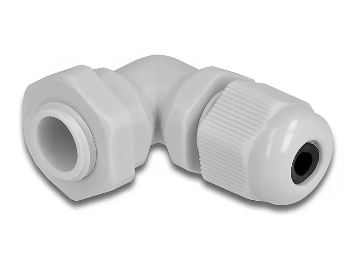 מגן כבלים PG9 מכופף 90° מוגן IP68 נגד מים DELOCK | 60295