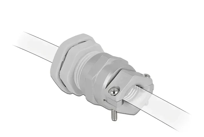 מגן כבלים נגד מתיחה PG16 מוגן IP68 נגד מים DELOCK | 60358