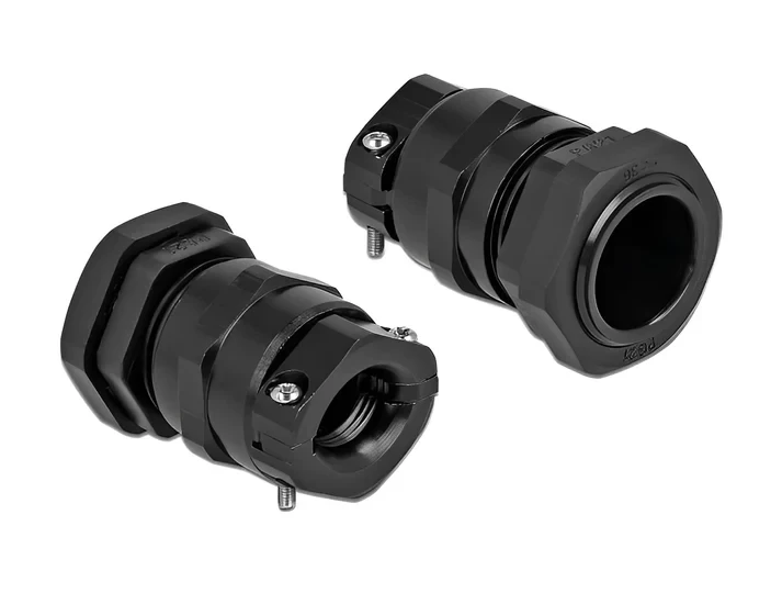 מגן כבלים נגד מתיחה PG21 מוגן IP68 נגד מים DELOCK | 60359