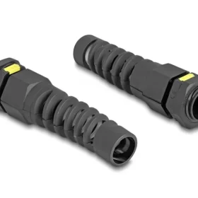 מגן כבלים ספירלה M16 עם אוורור מוגן IP68 סט 2 יח' DELOCK | 60625