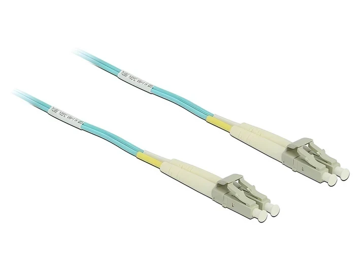 מגשר אופטי מולטי מוד LC Duplex OM3 ז/ז DELOCK | 86549