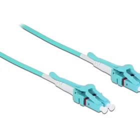 מגשר אופטי מולטי מוד LC Duplex Uniboot OM3 ז/ז DELOCK | 85127