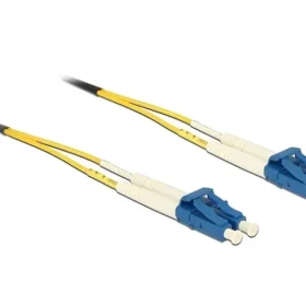 מגשר אופטי סינגל מוד LC Duplex OS2 ז/ז DELOCK | 84613