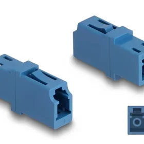 מופה לסיבים אופטיים LC Simplex single-mode UPC נ/נ DELOCK | 87985