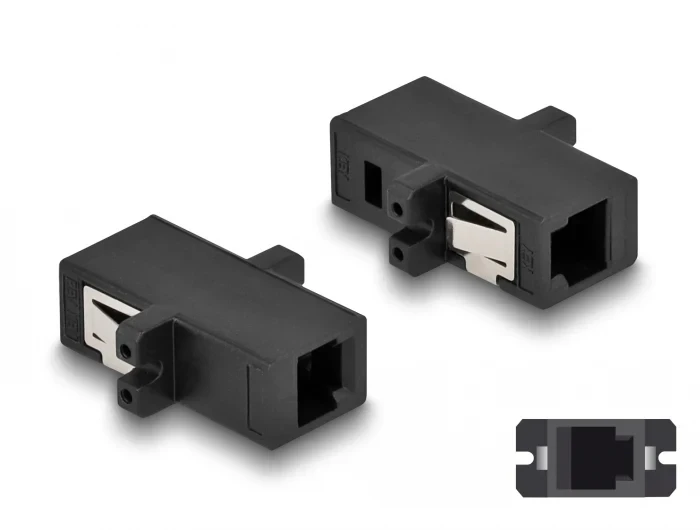 מתאם אופטי לפאנל MTRJ נ/נ DELOCK 87933