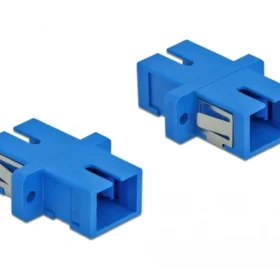 מתאם אופטי לפאנל SC Simplex סינגל מוד נ/נ סט 4 יח' DELOCK | 85990