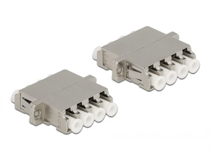 מתאם אופטי מתכתי לפאנל LC Quad סינגל מוד נ/נ DELOCK | 86875