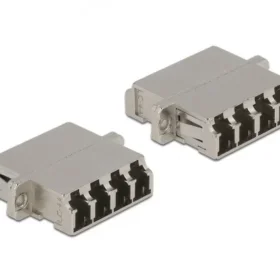 מתאם אופטי מתכתי לפאנל LC Quad סינגל מוד נ/נ DELOCK | 86875
