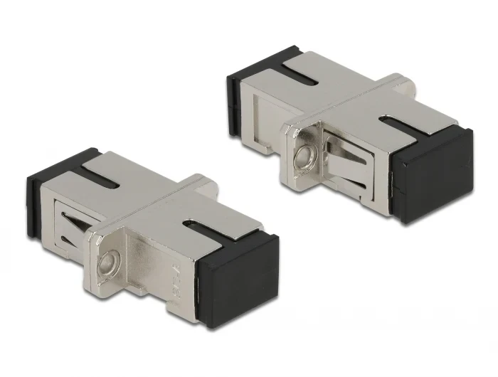 מתאם אופטי מתכתי לפאנל SC Simplex סינגל מוד נ/נ DELOCK | 86872