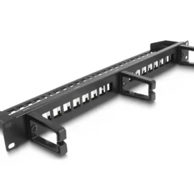 פאץ' פאנל ''19 / 1U לארון תקשורת 16 פורט ללא שקעים DELOCK | 66237