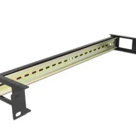 פאץ' פאנל ''1U / 19 עם מסילת DIN לארון תקשורת להרכבה DELOCK | 67031
