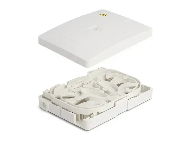 קופסא FTTH לחיבור 2 סיבים אופטיים DELOCK | 87138