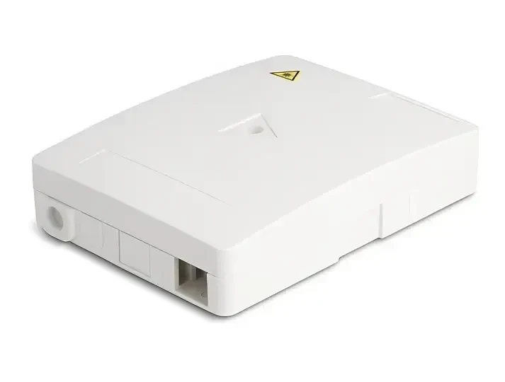 קופסא FTTH לחיבור 2 סיבים אופטיים DELOCK | 87138