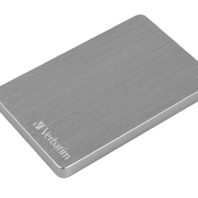 דיסק קשיח HDD חיצוני ALU SLIM HDD 2.5" 1TB USB3.2 GEN1 בצבע אפור Verbatim | 53663