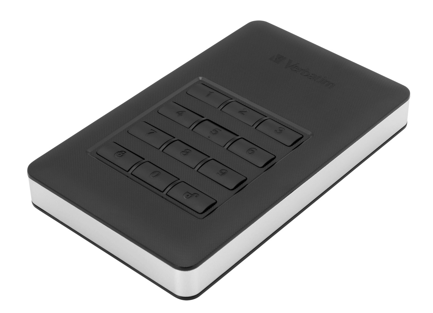 דיסק קשיח HDD חיצוני SECURE HDD W/KEYPAD USB3.1 GEN1 2TB בצבע שחור Verbatim | 53403