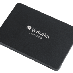 זיכרון SSD פנימי S3 2.5" SSD 256GB בצבע שחור Verbatim | 49351 | Vi550