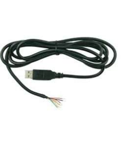 כבל USB ל-UART עם אות UART ברמת +3.3V TTL בצבע שחור ftdichip TTL-234X-3V3-WE
