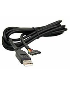 כבל USB ל-UART עם אותות UART ברמת +5V TTL בצבע שחור ftdichip | TTL-234X-5V