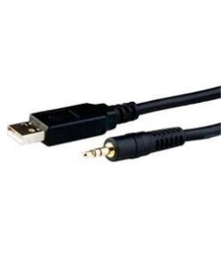 כבל USB ל-UART עם אותות UART ברמת +5V TTL בצבע שחור ftdichip | TTL-234X-5V-AJ