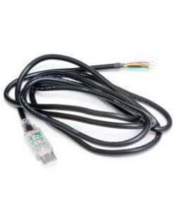 כבל USB ל-UART תומך באותות UART מבוססי +3.3V ברמת TTL בצבע שחור ftdichip | TTL-232RG-VSW3V3-WE