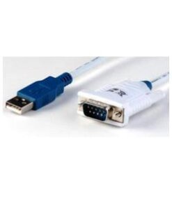 כבל מתאם USB ל-RS232 בצבע לבן ftdichip | UT232R-200