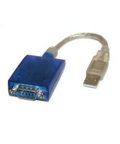 כבלי USB / כבלי IEEE 1394 ממיר משובץ USB ל-RS232, 10 ס"מ בצבע לבן ftdichip | US232B/LC-BLISTER