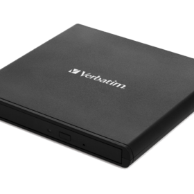 כונן DVD חיצוני EXTERNAL SLIMLINE DVD REWRITER USB2.0 בצבע שחור Verbatim | 98938