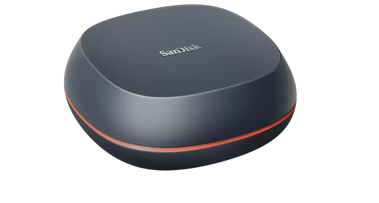 כונן SSD חיצוני שולחני של SanDisk בצבע שחור SanDisk | SDSSDT40-8T00-EM25