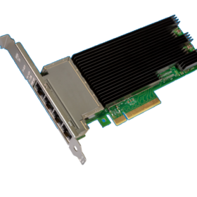 כרטיסי רשת מתכנס אינטל Ethernet X710-T4 בצבע כסף Intel | X710T4BLK