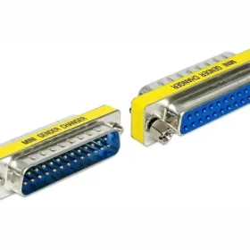 מתאם D-Sub 25 ז/נ בצבע צהוב DELOCK | 65484