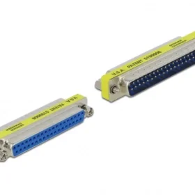 מתאם D-Sub 37 ז/נ בצבע צהוב DELOCK | 65110